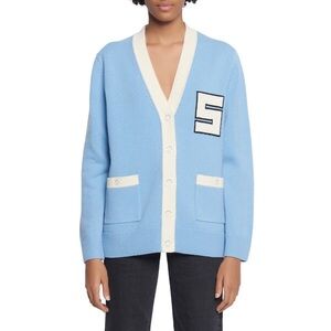Sandro Paris | Amal Varsity Cardigan